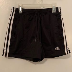 Black Drawstring Adidas Climalite Short - S